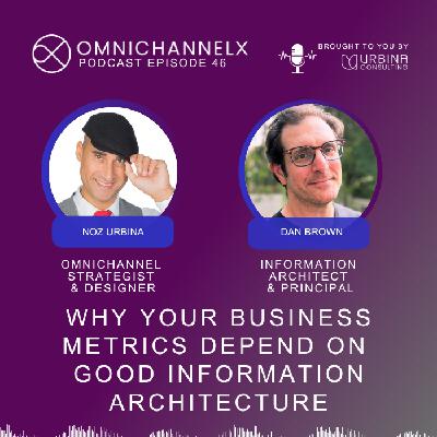 Ep. 46 – Why your business metrics depend on good information architecture w/ Dan Brown