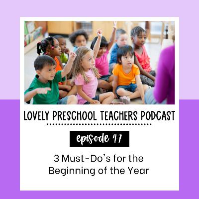 3 Must-Do's for the Beginning of the Year 3 Must-Do's for the Beginning of the Year