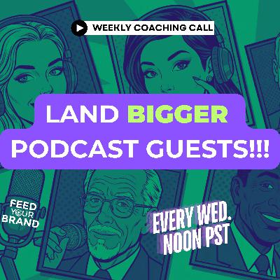 Secure Big Podcast Guests: High-Profile Interviews With Targeted Podcast Guest Outreach