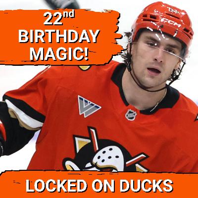 STORYBOOK: Ducks’ Cutter Gauthier DELIVERS 22nd Goal On 22nd Birthday, Fueling WIN Streak Buzz
