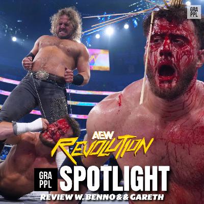 AEW Revolution Spotlight Review w. Benno & Gareth (MJF vs Hangman, Omega, Ospreay, Rousey, Cope & Christian) AEW Revolution Spotlight Review w. Benno & Gareth (MJF vs Hangman, Omega, Ospreay, Rousey, Cope & Christian)