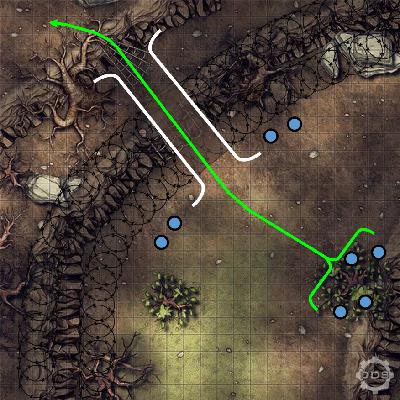 Series: "Battle Drills" (BD8: Breach of a Mined Wire Obstacle) Series: "Battle Drills" (BD8: Breach of a Mined Wire Obstacle)