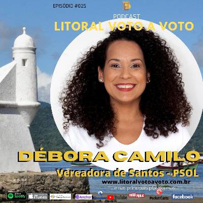 EP#025 O PSOL é o novo PT de antigamente? Você sabe o que é murismo? vereadora santista Débora Camilo EP#025 O PSOL é o novo PT de antigamente? Você sabe o que é murismo? vereadora santista Débora Camilo