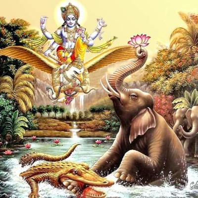 Story of Gajendra from Shrimad Bhagvatam Purana's Eighth Canto