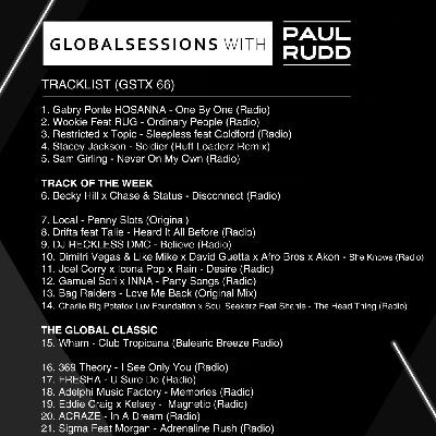 The Globalsessions with Paul Rudd - Episode 66 The Globalsessions with Paul Rudd - Episode 66