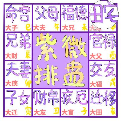 11.紫微大师第一步，宫位间隔数：从此宫职引申含义不发愁，大运大限不再晕！