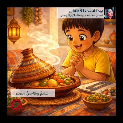قصة 'سَلِيمٌ وطَاجِينُ الصَّبْرِ' قصص الاطفال باللغة العربية