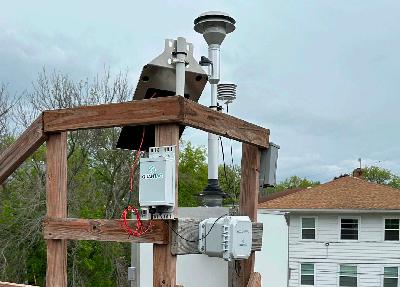 Air quality monitors, New governor candidate enters race