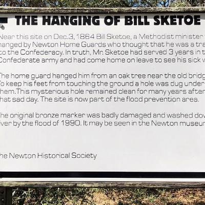 Alabama part 2: Sketoe’s Hole: The Ghost Story of Bill Sketoe
