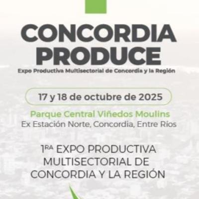 Concordia se prepara para su gran exposición productiva