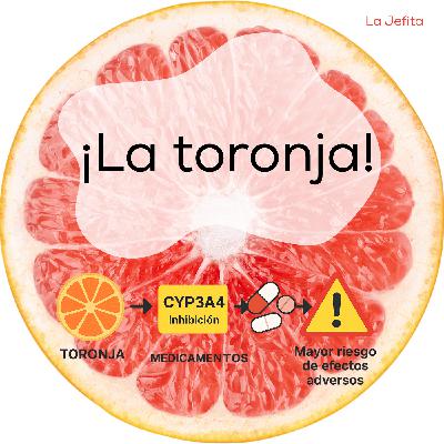 ¡AGUAS CON LA TORONJA! La toronja puede interactuar con algunos medicamentos que tomas ¡AGUAS CON LA TORONJA! La toronja puede interactuar con algunos medicamentos que tomas