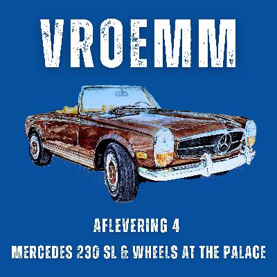 #4 – Mercedes 230 SL, Wheels At The Palace, Mercedes G door de jaren heen, rij-impressie met de grappige Teilhol Tangara & meer. Te gast: Rogier Loosen