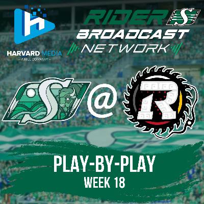 Play-by-Play - Week 18 - Roughriders @ OTT - Oct 3, 2025