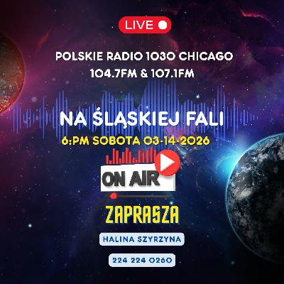 Zaproszenie na sobotnią audycję „Na Śląskiej Fali” 🎙️ 03-14-2026 Zaproszenie na sobotnią audycję „Na Śląskiej Fali” 🎙️ 03-14-2026