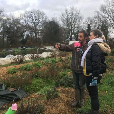 Spécial cueillette au "Très Petit Jardin" de Notre Dames des Landes
