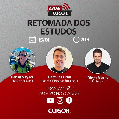 🔴 LIVE - RETOMADAS DOS ESTUDOS 2024