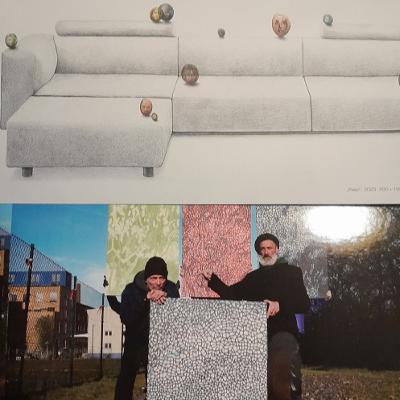 Die Ausstellungen "Spukspur" (Edwin Schäfer) und "Thingy" (Nicolaj Dudek) im Gespräch Die Ausstellungen "Spukspur" (Edwin Schäfer) und "Thingy" (Nicolaj Dudek) im Gespräch