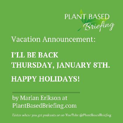 Vacation Announcement - Be Back Thursday Jan 8 2026