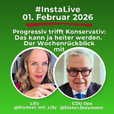 01.02.2026 - Progressiv trifft Konservativ: Das kann ja heiter werden. 01.02.2026 - Progressiv trifft Konservativ: Das kann ja heiter werden.