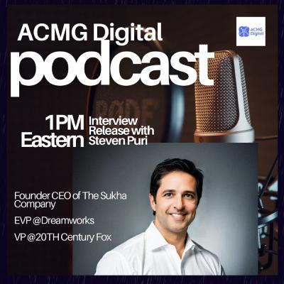 Former Dreamworks EVP, 20Th Century Fox VP, Founder of The Sukha Company: Steven Puri Talks Tech