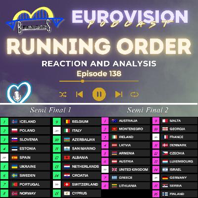 138. Eurovision 2025 Running Order Reaction & Analysis
