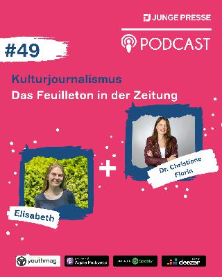 Kulturjournalismus - Das Feuilleton in der Zeitung (mit Dr. Christiane Florin)