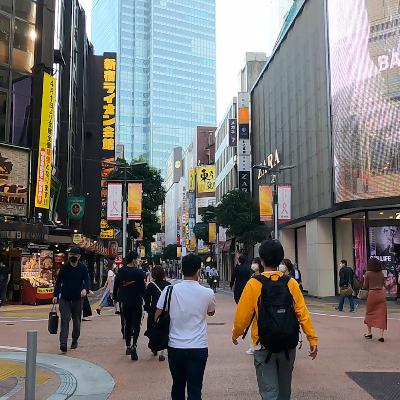 [3D AUDIO] Walking in Shinjuku(新宿)Tokyo, Japan