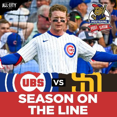 BRUTAL! Chicago Cubs FALL in Game 2 & Padres EVEN Wild Card Series | CHGO Cubs POSTGAME Podcast