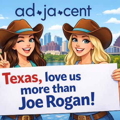 We’re just two feral girls asking OUR Texas to love us more than Joe Rogan. Go ahead… share the love. 🤠✨