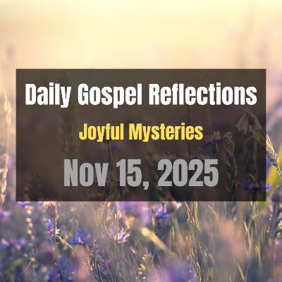 Daily Gospel Reflections for Nov 15, 2025 | Holy Rosary - Joyful Mysteries