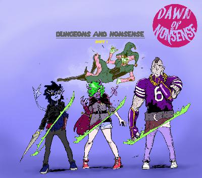 We were hanging out......