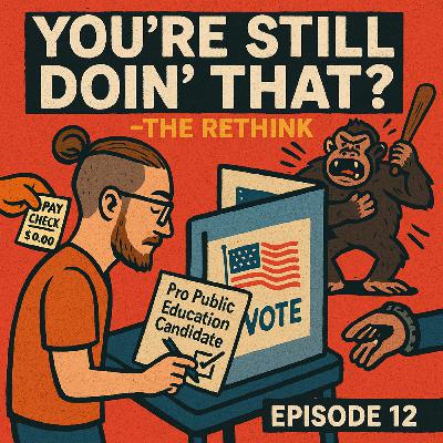 Ape Leaders and Paychecks That Shrink.  Your Vote Matters Ape Leaders and Paychecks That Shrink.  Your Vote Matters