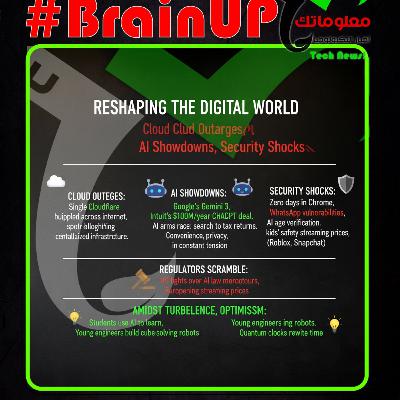 #BrainUp كبر دماغك اخبار التكنولوجيا اليوم 19 نوفمبر 2025