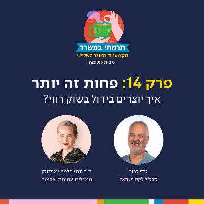 פרק 14 - פחות זה יותר: איך יוצרים בידול בשוק רווי