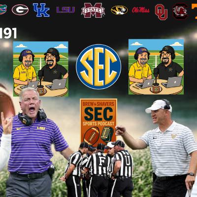 Controversial Officiating, Coaches Decisions, Games of the Week (Headed to Nashville and Tuscaloosa)