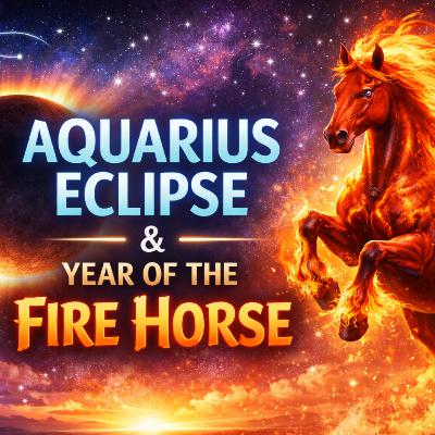 Aquarius Solar Eclipse + Year of the Fire Horse 🔥 A Radical New Beginning