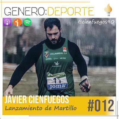 012 – Javier Cienfuegos – Lanzamiento de Martillo