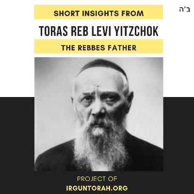 Parshas מצורע– Rabbi Dovid Dubov – From the Rebbe’s Father Reb Levi Yitzchok זצ״ל