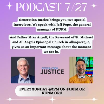 7.27.25- KUNM General Manager Jeff Pope & Rev. Mike Angell