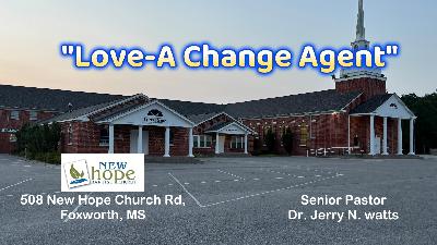 06-01-25 - Love-A Change Agent - Audio