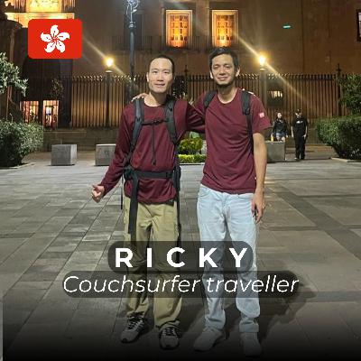 [Sub-SPA] Exploring +130 countries ¿How? Ricky’s Couchsurfing Life