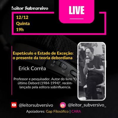 O Esᴘᴇᴛᴀ́ᴄᴜʟᴏ ᴇ Esᴛᴀᴅᴏ ᴅᴇ Exᴄᴇᴄ̧ᴀ̃ᴏ: ᴏ ᴘʀᴇsᴇɴᴛᴇ ᴅᴀ ᴛᴇᴏʀɪᴀ ᴅᴇʙᴏʀᴅɪᴀɴᴀ - Eʀɪᴄᴋ Cᴏʀʀᴇᴀ