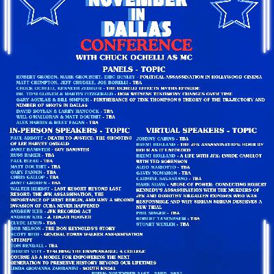 Ochelli Effect 11-7-2025 Lancer Special with Bob and Janet Groden - Ken Zendiker - Alex Harris - Joe Scooter Borelli Ochelli Effect 11-7-2025 Lancer Special with Bob and Janet Groden - Ken Zendiker - Alex Harris - Joe Scooter Borelli