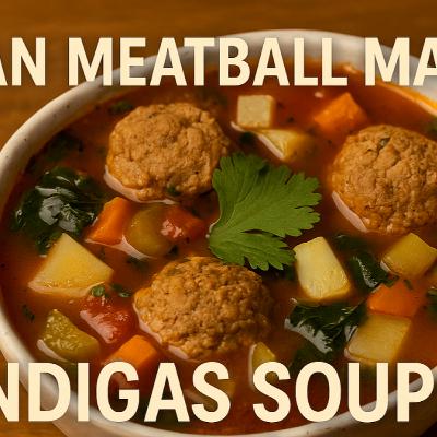 Albondigas Soup Recipe | Mexican Meatball Soup Made Easy! 🇲🇽🍲