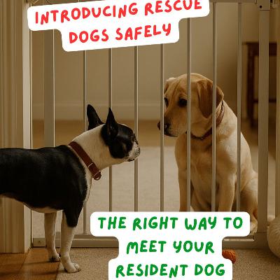 Episode #2.46 – Introducing Rescue Dogs Safely: The Right Way to Meet Your Resident Dog