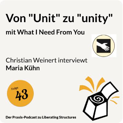Von "Unit" zu "unity" - Wie What I Need From You zu magischen Momenten führen kann.