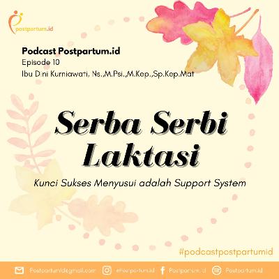 Serba Serbi Laktasi ( Kunci Sukses Menyusui adalah Support System )