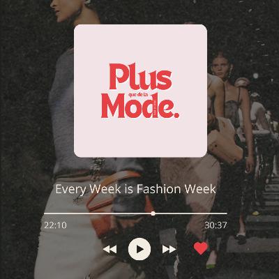 Every Week is Fashion Week