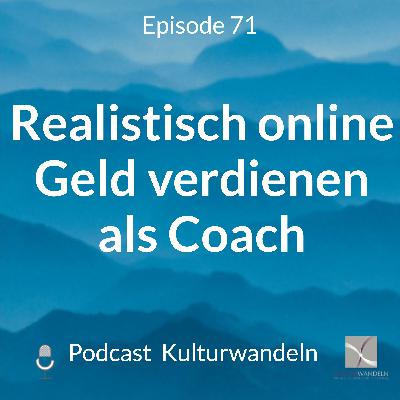 Realistisch online Geld verdienen als Coach, Trainer und Berater