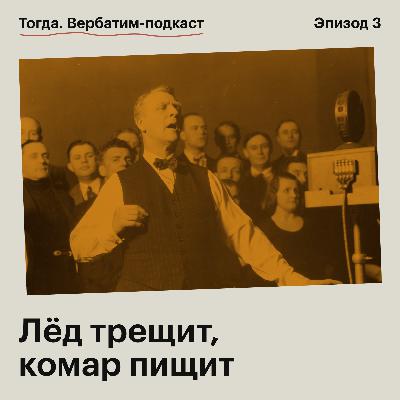 Лёд трещит, комар пищит